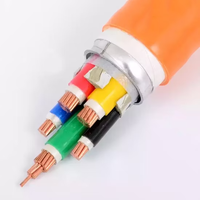 SAA-Zulassung Australischer Standard Orangefarbenes Rundkabel 0,6/1 KV AS/NZS 5000.1 2 & 3 & 4 Adern+Erde