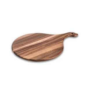 Skies Trader Rectangular Bamboo Cutting Board Heavy Duty Kitchen Chopping <b>Block</b> Tray Anti-Slip Dishwasher Safe Wood Handle - Product Image 6