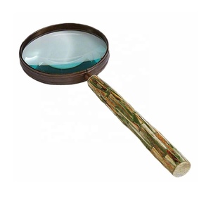 Vente chaude Twisted Bone Loupe Livre/Magazine/Nouvelles Papier Lecteur Loupe Bureau Table Cadeau pour Homme Loupe - Product Image 4