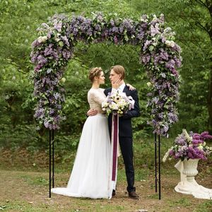 Arco de Jardín con Puerta y Soporte para Plantas, Diseño Elegante de Cercas y Enrejados - Product Image 2