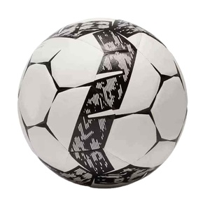 Ballon de football de qualité supérieure, haute rétention d'air, résistant, imprimé sur écran, taille personnalisée, en cuir classique - Product Image 2