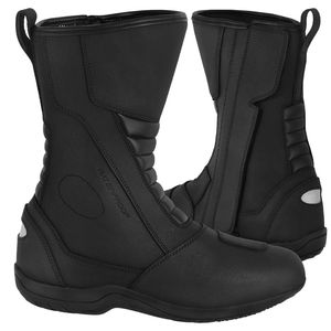 Bottes de moto pour homme en cuir sur mesure OEM, coupe haute, respirantes, antidérapantes, bottes de motocross - Product Image 5