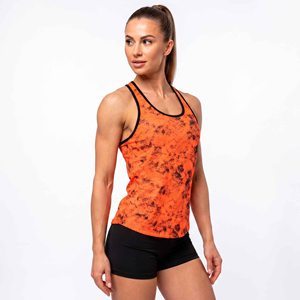 100% Cotton Polyester <b>Knitted</b> <b>Tank</b> <b>Top</b> Women Printed Quick Dry Singlet Fitness Wear Racerback <b>Top</b> <b>Ladies</b> Breathable Gym <b>Tank</b> Tee - Product Image 2