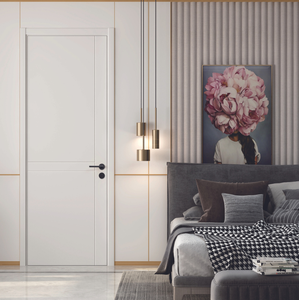 Puerta de Madera WPC para Entrada, Diseño Impermeable, Anti-Termitas, Aislamiento Acústico con Espuma, Puerta WPC Resistente para Casa, Fabricación ODM - Product Image 5