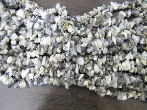Perles de pierres précieuses naturelles en copeaux irréguliers de dendrite, non taillées, lisses, 6-9 mm - Product Image 3