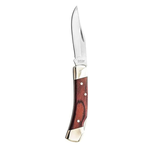 Couteau pliant de poche en gros pour le camping, le jardinage et la greffage, avec manche en bois de rose - Product Image 2