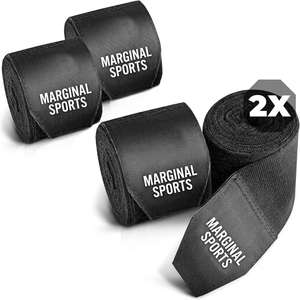 Nuevas Muñequeras Deportivas para Boxeo, Transpirables, de Mezcla de Algodón, con Impresión Personalizada, Unisex, para Entrenamiento en Gimnasio - Product Image 2