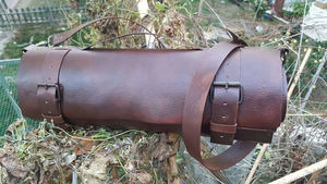 Bolsa y Estuche para Cuchillos de Chef, Hechos a Mano, de Cuero Genuino, Modelo LKR-0364 - Product Image 4