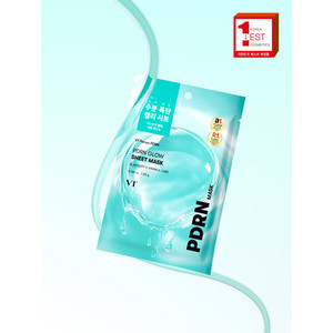 High Quality VT PDRN Glowing Sheet Mask 1 Sheet 25g Budget-Friendly Facial Masks - Product Image 1