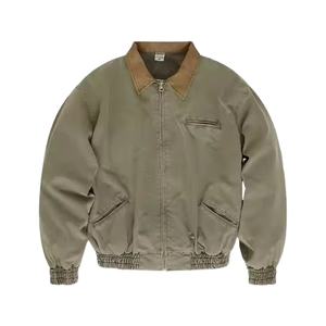 Chaqueta Vaquera Personalizada con Logotipo Frontal para Hombre, Informal, de Algodón, OEM, Primavera, Transpirable, Resistente al Viento 2026 - Product Image 2