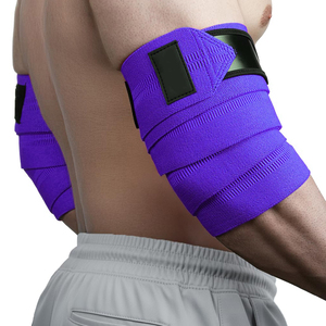 En gros Bandages de soutien coude et genou avec fermeture antidérapants unisexes pour la course, la gym et le cross-training - Product Image 1