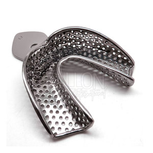 ถาดพิมพ์ฟันน้ำหนักเบาเพื่อการจัดการที่ง่ายดาย ถาดพิมพ์ฟันสำหรับกระบวนการครอบฟันและสะพานฟัน - Product Image 4