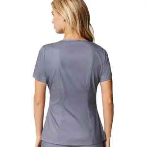 Conjuntos de fregado de punto para mujer de alta calidad, uniforme de enfermera de hospital personalizado con diseño de etiqueta privada - Product Image 5