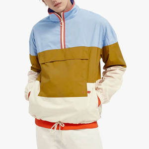 เสื้อแจ็คเก็ต Anorak คุณภาพสูง ทันสมัย สำหรับผู้ชาย แบบซิป กันน้ำ เหมาะสำหรับเล่นสโนว์บอร์ด น้ำหนักเบา เสื้อแจ็คเก็ตกันลมสำหรับผู้ชาย - Product Image 1