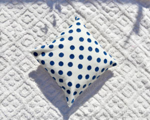 Funda de cojín de algodón con estampado tradicional indio a mano, con diseños de pájaros y chevron, fundas de almohada portátiles con estampado a bloques. - Product Image 2