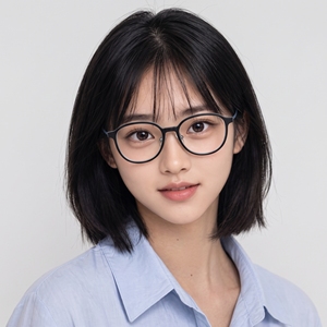 Lunettes photochromiques anti-lumière bleue UV420, monture ronde intégrale en plastique léger, mode personnalisée, RX OEM ODM - Product Image 6