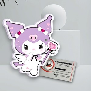 แผ่นต่อขนตาอะคริลิคแม่เหล็ก ลายคุโรมิสีม่วงน่ารัก รูปผีเสื้อและดอกไม้ เป็นมิตรกับสิ่งแวดล้อม รับผลิตแบรนด์ส่วนตัว ขายส่ง - Product Image 2