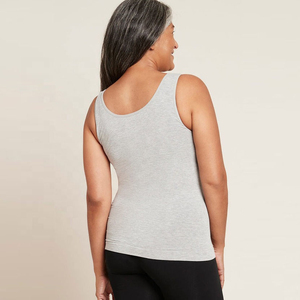 Débardeur de yoga respirant sans manches pour femme, personnalisable avec logo, en tissu tricoté, idéal pour l'entraînement sportif estival - Product Image 2