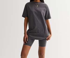 Ensemble de survêtement décontracté pour homme de haute qualité, avec t-shirt et short, en coton molletonné à manches courtes, séchage rapide et respirant, personnalisable avec logo, collection automne - Product Image 4