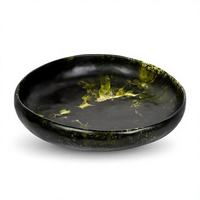 Assiette plate ovale en résine polie, motif Swell, design moderne, compatible lave-vaisselle, écologique, vaisselle et assiettes en stock