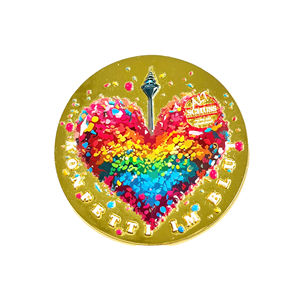 Buen Precio, Pin de Solapa de Esmalte Suave Personalizado con Logotipo, Estilo Anime, Recubierto de Epoxi, de Aleación de Zinc y Níquel Negro, Talla Única, para Eventos - Product Image 1