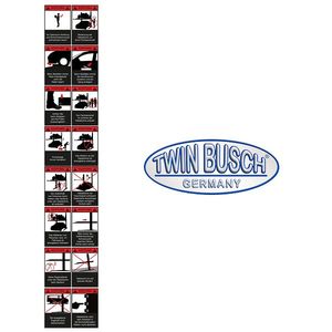Etiquetas de advertencia de reemplazo para TW227P - Product Image 1