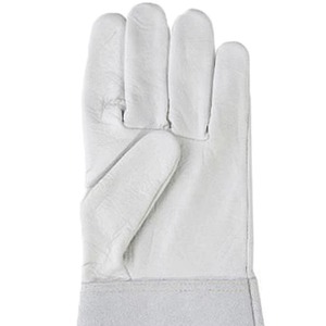 Gants de soudure en cuir fendu respirants et résistants à la chaleur extrême, les plus vendus, avec coutures parfaites, gants de sécurité pour le travail au Pakistan - Product Image 5