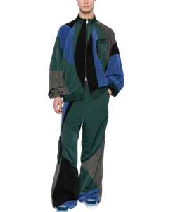 Chaqueta Cortavientos Estilo Bomber de Alta Calidad con Logotipo Personalizado, Mangas Regulares, Chaqueta Cortavientos Deportiva Ligera para Hombre - Product Image 4