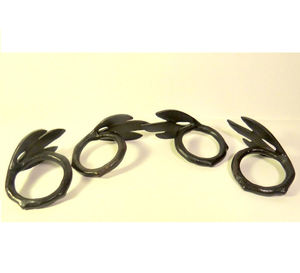 Anneau de serviette en métal de qualité supérieure, design cercle en fil massif, vente en gros - Product Image 5