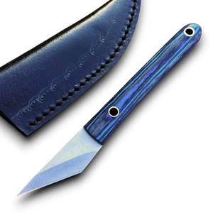 มีดคอเหล็กกล้าไร้สนิมคุณภาพพรีเมียมขนาด 2 นิ้ว ด้ามไม้ - มีดอเนกประสงค์ EDC สำหรับขายส่ง ถูกกฎหมาย รับผลิตแบบ OEM พร้อมปรับแต่งได้ - Product Image 1