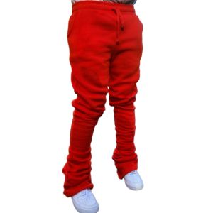 High Quality Men's Better Mood Casual <b>Stacked</b> Pants Patchwork Vintage Clothing Trousers Men Custom Flares Pants Streetwear - Product Image 6