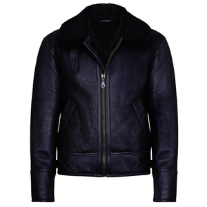 Customized Real Sheepskin Shearling Fur <b>Jacket</b>/2022 Black Sheepskin <b>Winter</b> <b>Jacket</b> Brown/Top Sheepskin Fur <b>Jacket</b> for <b>Men</b> - Product Image 1
