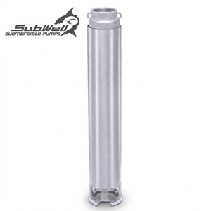 Pompe submersible pour puits profond en acier inoxydable Subwell, 2 pouces, 5 CV, 3,7 kW, 18 m³/h, 128 m, haute pression, électrique, multi-étages - Product Image 1
