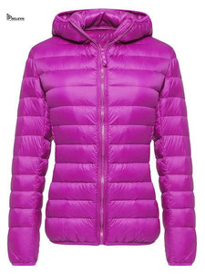 Chaqueta Acolchada Unisex con Revestimiento, 280 GSM, Impermeable, Resistente al Viento, con Capucha, Ecológica, Personalizable, Diseño Frontal Personalizable, Ropa Urbana de Primavera - Product Image 4