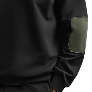 Sweat-shirt unisexe premium à col rond, impression personnalisée, pull en molleton à manches longues, streetwear tendance, fournisseur de marque privée pour hommes - Product Image 6