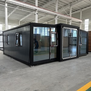 บ้านคอนเทนเนอร์ 20 ฟุต 40 ฟุต บ้านเรือนกระจก สำนักงานเคลื่อนที่ ห้องกระจก บ้านคอนเทนเนอร์ ดีไซน์ทันสมัย บ้านคอนเทนเนอร์ปรับแต่งได้ - Product Image 3