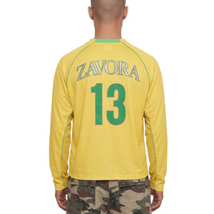 Contrast Stitch Top Soccer Jersey Long Sleeve <b>Athletic</b> Top Lightweight Training Uniform Custom American Football Jersey OEM/ODM - Product Image 2