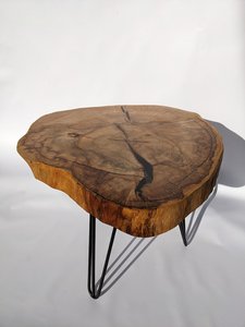 Ancient Oak <b>Epoxy</b> Log <b>Table</b> Rustic Heritage Wood Slice <b>Table</b> Natural Grain <b>Epoxy</b> <b>Coffee</b> <b>Table</b> Live Edge Timber Log Wooden <b>Table</b> - Product Image 3