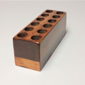 Bamboo Wooden Pen Holder Multi-Functional Desktop Organizer for Stationery Custom Logo Wooden Pen Holder Office Supplies Desk - Product Image 1