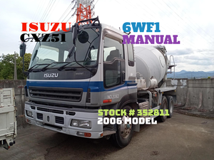 Camión Mezclador de Concreto Diésel ISUZU GIGA en Buen Estado, 19970 kg de Peso Bruto Vehicular - Product Image 1