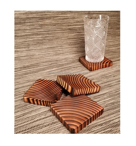 Premium Quality Wood Coaster Premium Style Quality Wedding <b>Table</b> Decorative Wooden Coaster for Drinks at Affordable Price - Product Image 3