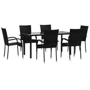 Ensemble de salle à manger Black Garden - Product Image 3
