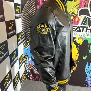 Vestes Chicago Bull pour homme, design personnalisé OEM, veste haut de gamme USA - Veste de baseball à lettrage pour homme - Product Image 5