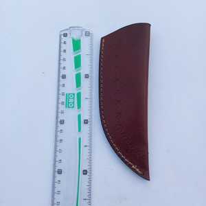 Étui universel en cuir pour couteau avec clip ceinture, gaufré |   Couvre-outils d'extérieur : plusieurs designs, couleurs et tailles - Product Image 3