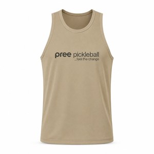 Débardeur de pickleball à col rond sans manches, anti-humidité, unisexe adulte, toutes saisons, polyester, imprimé devant, débardeur de sport OEM ODM - Product Image 2