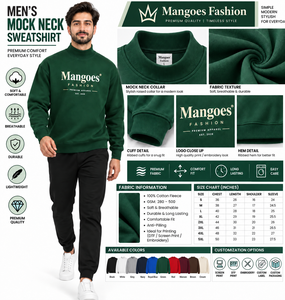 เสื้อสเวตเชิ้ตคอเต่าทรงโอเวอร์ไซส์ คุณภาพสูง 380 กรัม ผ้าฝ้าย 100% สไตล์วาร์ซิตี้ สำหรับผู้ชายและผู้หญิง สตรีทแวร์แบบสั่งทำได้ - Product Image 6