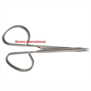 Tijeras Quirúrgicas Curvas de Acero Inoxidable BISONS para Disección de Tejidos Delicados, Instrumento de Cirugía Plástica - Product Image 2
