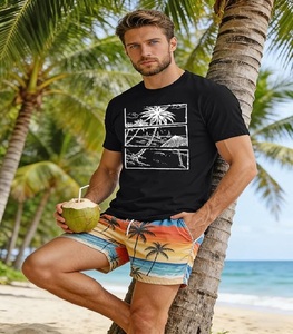 Camisetas de Hombre de Alta Calidad con Cuello Redondo, Talla Grande, Secado Rápido, Ecológicas, 100% Algodón, Colores Personalizados, Estampadas - Product Image 4