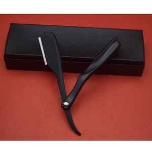 Japanese Style Men's Straight Barber <b>Razor</b> with Folding Handle Private Logo Beard Cutting Shaving <b>Razor</b> Blade Feature Face Use - Product Image 2
