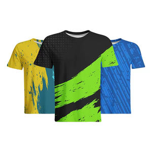 T-shirt homme sublimation, impression intégrale personnalisée, tissu respirant à séchage rapide, coupe confortable pour le streetwear, t-shirts sublimation. - Product Image 4
